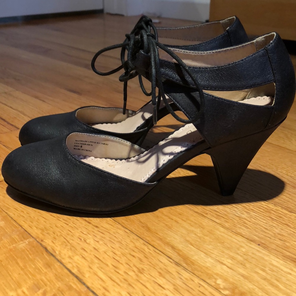 Black heels